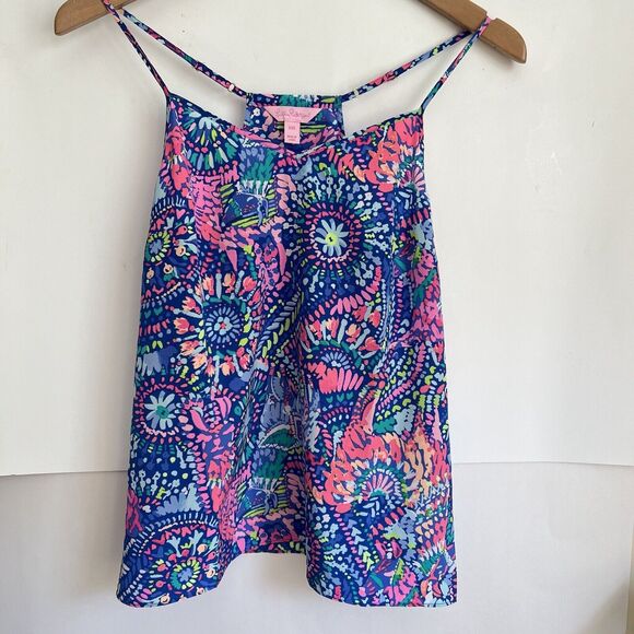 Lilly Pulitzer Silk Top - Picture 1 of 7
